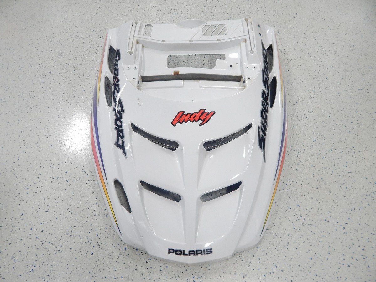 Polaris Snowmobile 2000 Supersport 550 Generation II White Hood