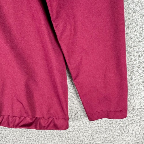Nike Shirt Womens Large Red Pro Combat Compression Gym Train Running Outdoor - Picture 6 of 14