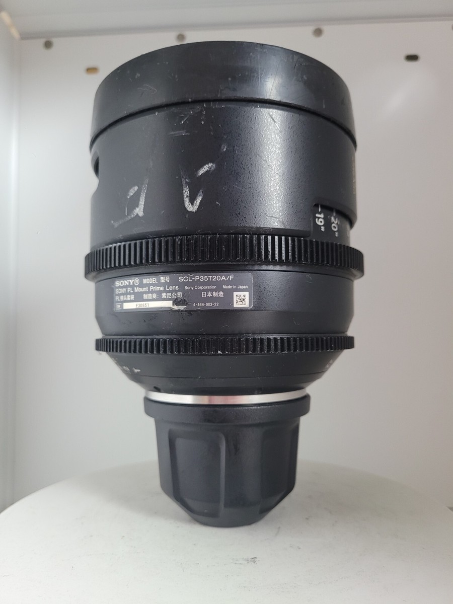 Sony CineAlta MKII 35mm T2 Lens - Arri PL Mount Prime Cine Lens