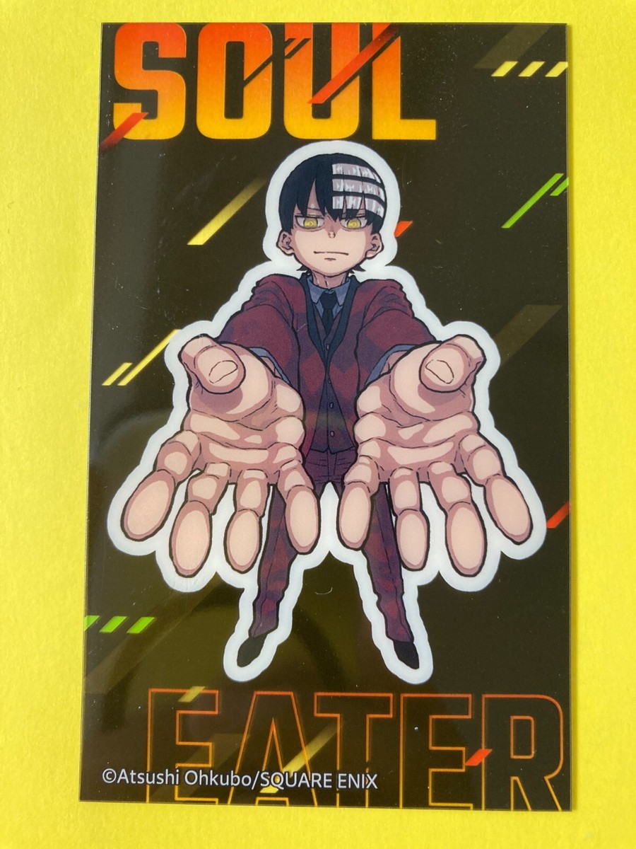 Death・The・Kid Soul Eater Clear Card Atsushi Ohkubo SQUARE ENIX