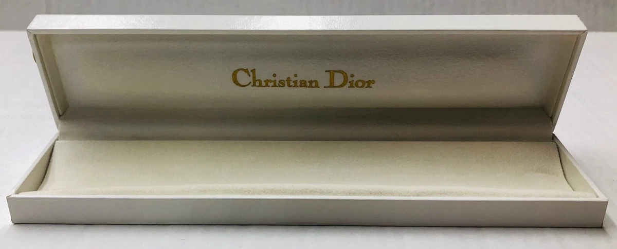 Christian Dior Original White Watch Box Storage Case CDWB eBay