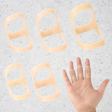 Oval Finger Splints, 5PCS Oval Trigger Finger Splint for Size 6,7,8,9,10