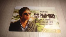 Noel Gallagher Oasis High Flying Birds Live in Bangkok Thailand Concert Ticket