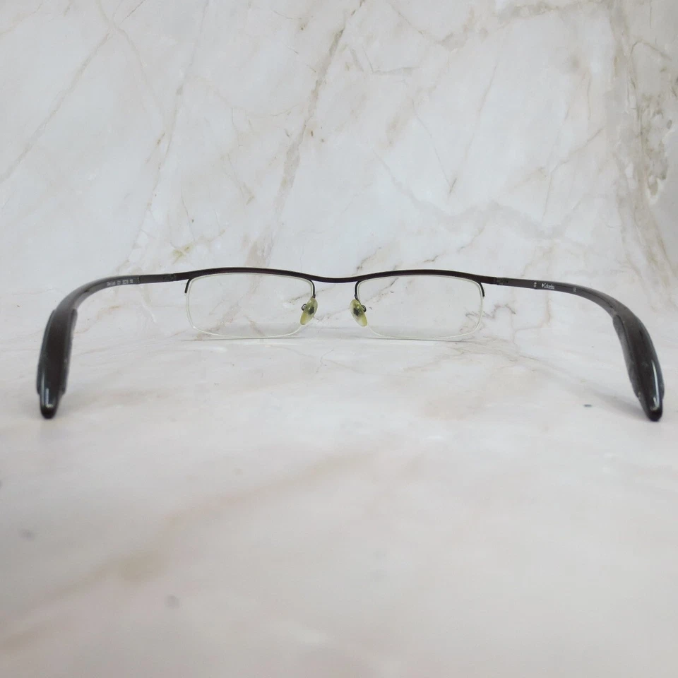 Marco de gafas Columbia gris bloqueo Co1 para mujer marrón pulido medio borde 52-18-135 Foto 4 de 4