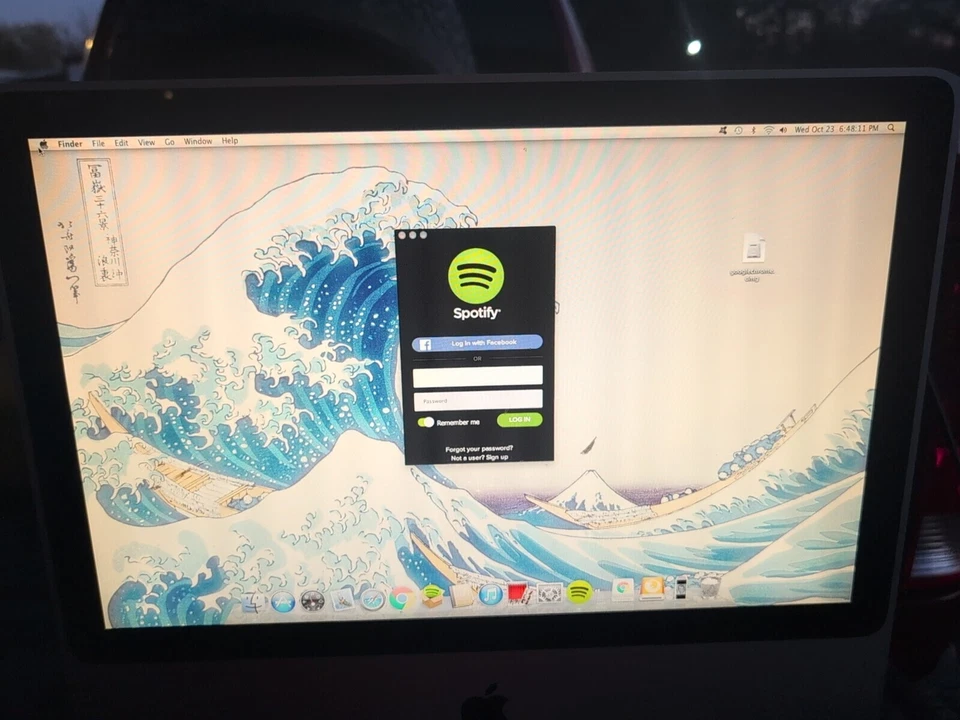 Apple iMac A1224 20" Early 2008 - MB323LL/A C2D 2GB 320GB - Image 3 of 4