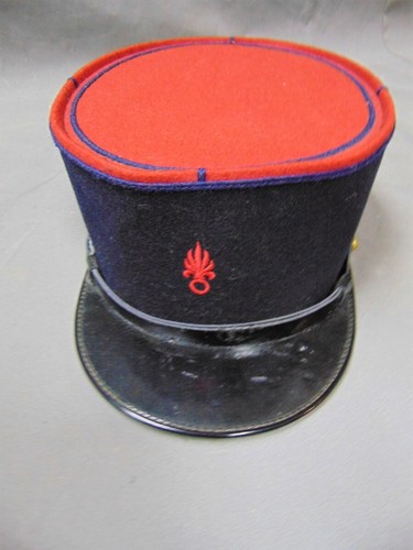 Vintage French Gendarme Police Hat WWII 