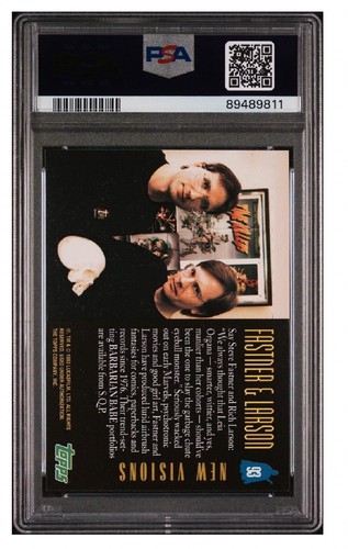 1993 Topps Star Wars Galaxy Series 1 #93 Fastner & Larson Trash Compactor PSA 8 - Picture 2 of 2