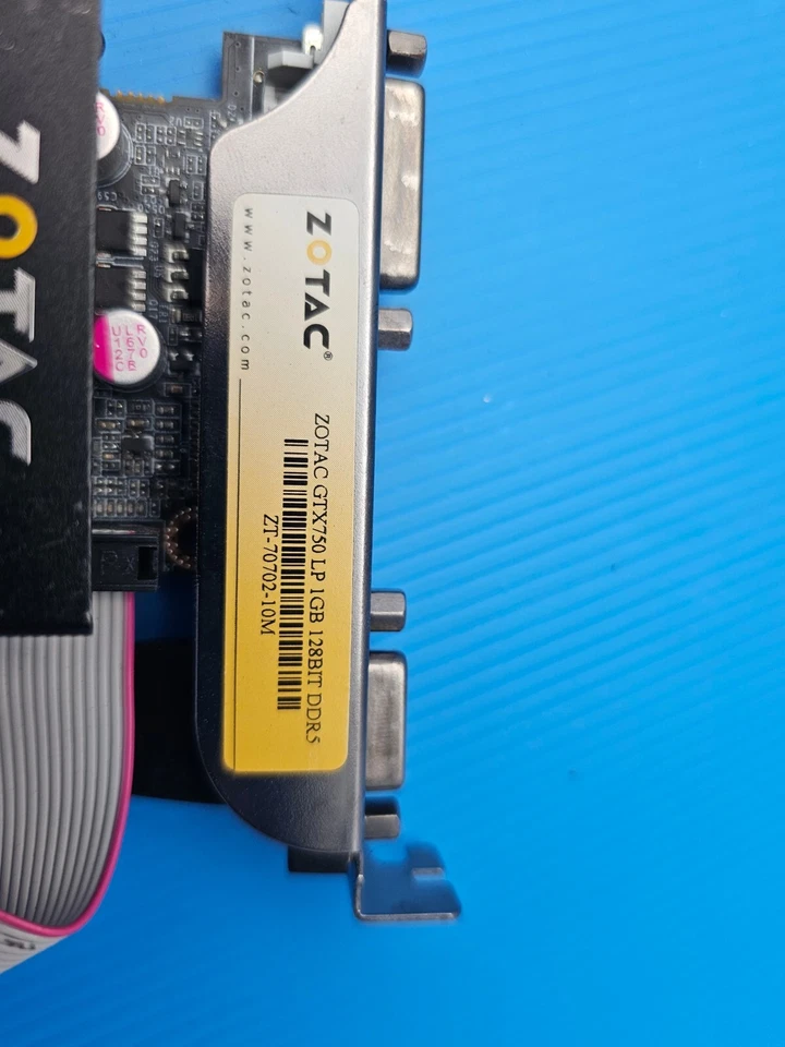 ZOTAC GTX 750 LP 1GB 128BIT DDR5 HDMI DP PORT Graphics Card used - Image 2 of 4