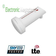 ILLUMINATORE LNB OCCHIO PARABOLA SATELLITARE INVERTO TWIN 2 DUE USCITE MY SKY HD