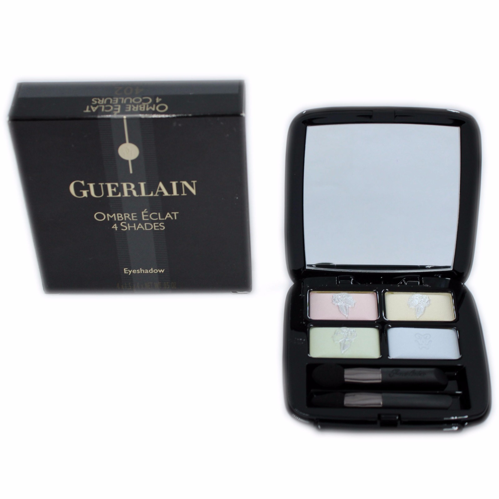 GUERLAIN OMBRE ECLAT 4 ОТТЕНКА ТЕНИ ДЛЯ ВЕК 4X15G 402 JEU DE NACRES NIB-G40714 9190₽