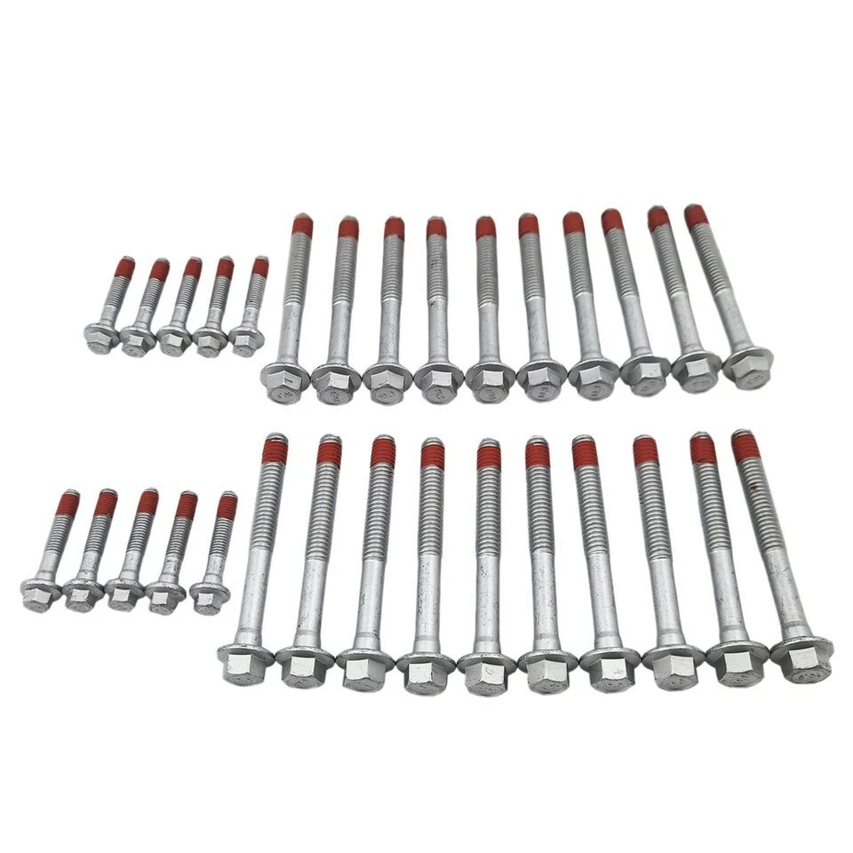 30 Pcs Head Bolts Set For Chevy Express Silverado GMC Savana 3500 V8 6.0L - Image 3 of 4