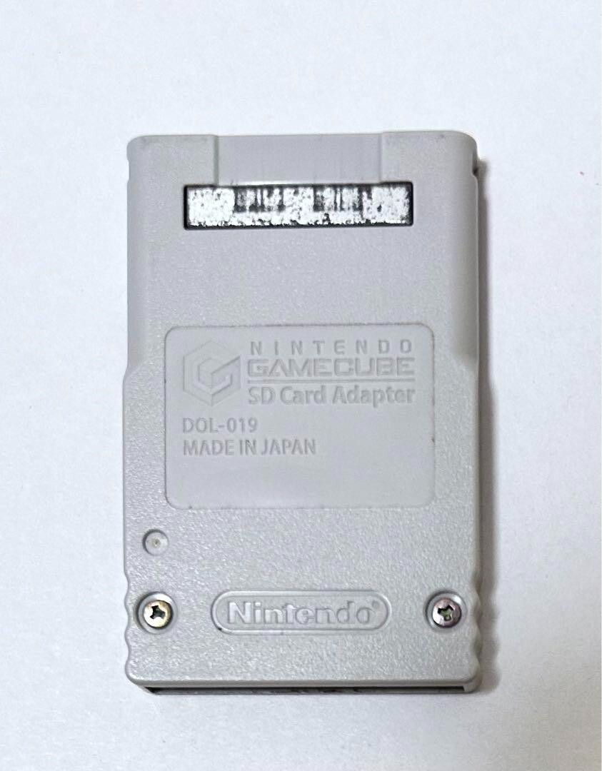 Nintendo GameCube Official OEM SD Card Adapter DOL-019