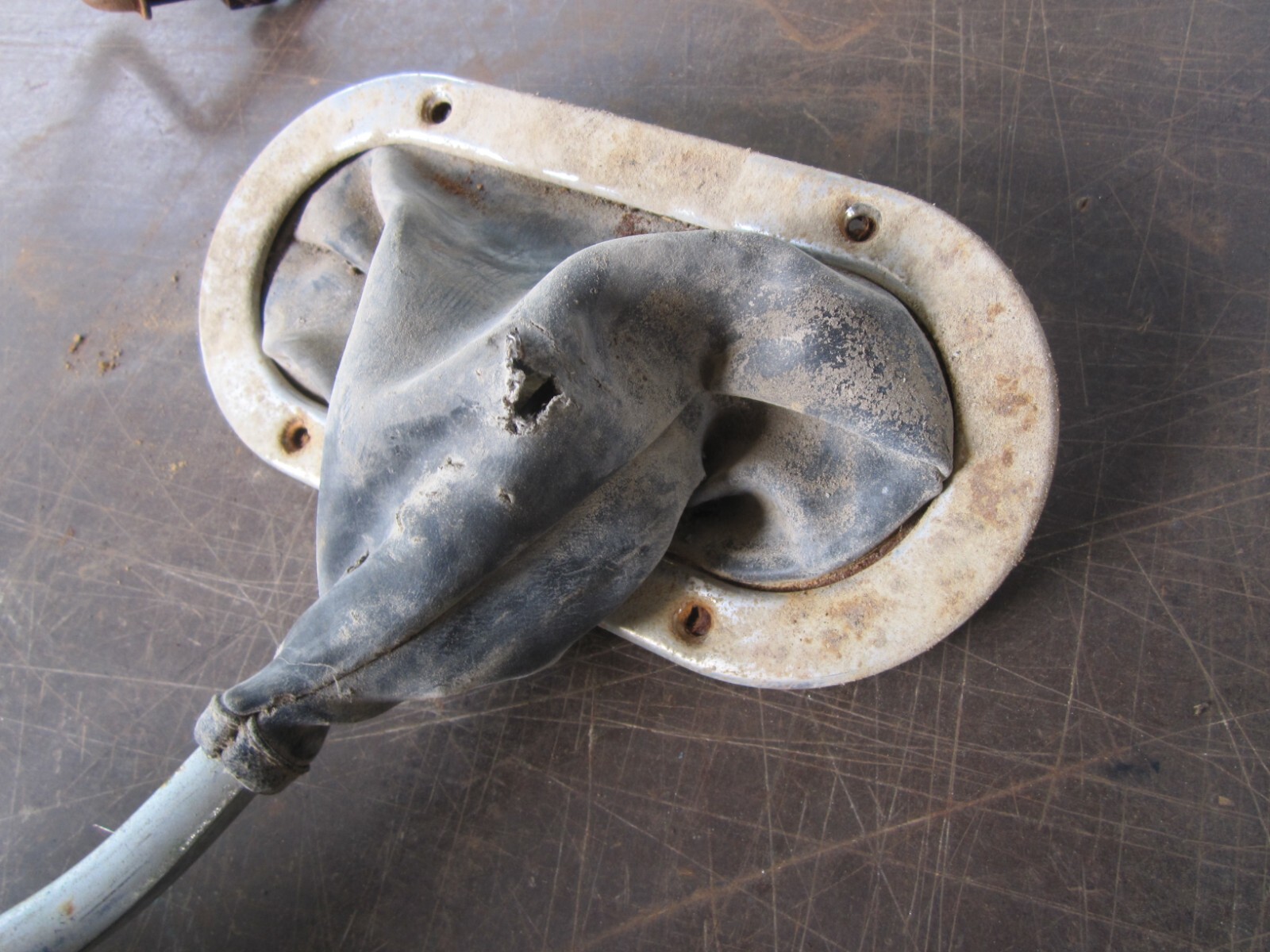 7493 DODGE W SERIES 4X4 NP208 SHIFTER W/ BOOT TRIM OEM LK eBay