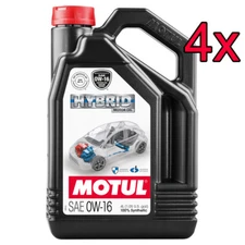 [Case of 4] Motul Hybrid Full Synthetic 0W-16 Engine Motor Oil 4L