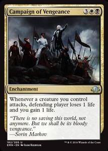Campaign of Vengeance - Foil x1 - Eldritch Moon - NM-Mint, English - Eldritch Mo