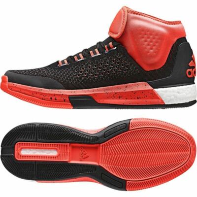 Adidas S85844 Crazylight Boost Prim Sport Basketball Schuhe Boots 54 2/3 BLK Red