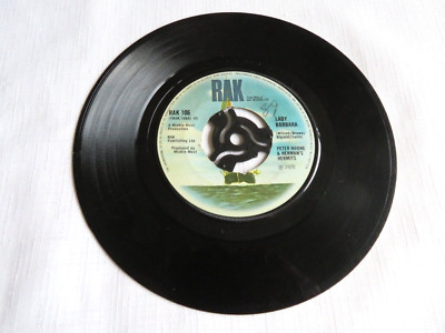Peter Noone & Herman's Hermits   Lady Barbara       RAK 106          VINYL VG