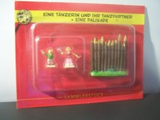 Das gallische Dorf des Asterix Hachette Tänzerin Tanzpartner Palisade NEU