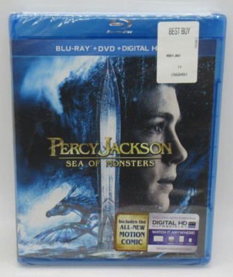 PERCY JACKSON: SEA OF MONSTERS 2-DISC BLU-RAY + DVD + DIGITAL UV MOVIE, LOGAN L.