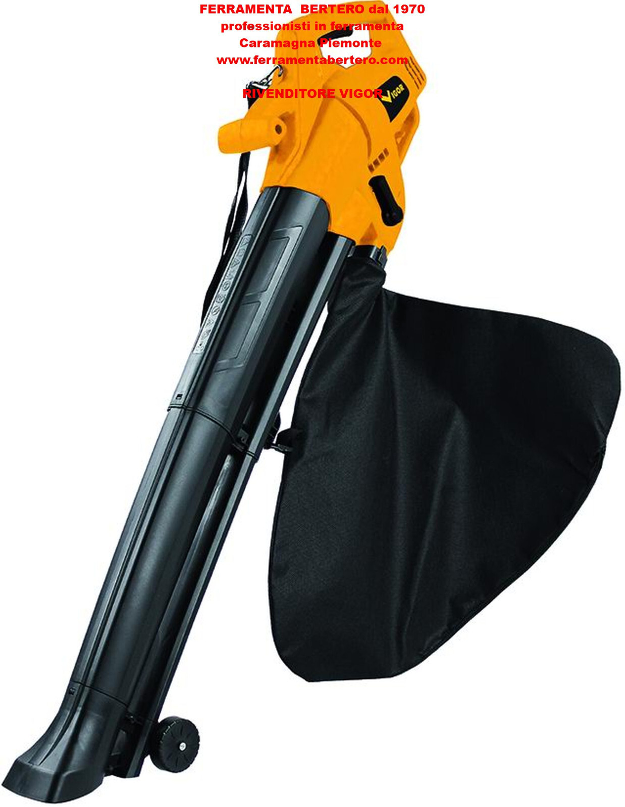 ASPIRATORE SOFFIATORE vas-2600 CON BIOTRITURAZIONE