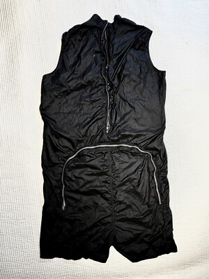 Rick Owens DRKSHDW Body Suit /Romper Full-Zip Size Large