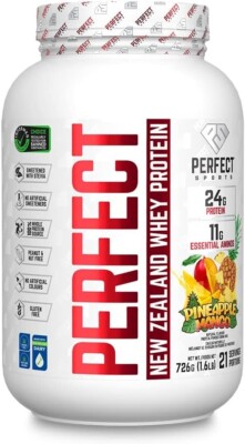 Perfect Sports NZ Whey Mango 01/26 + Applied Iso-XP Choc H 10/24 1726g / 61 serv