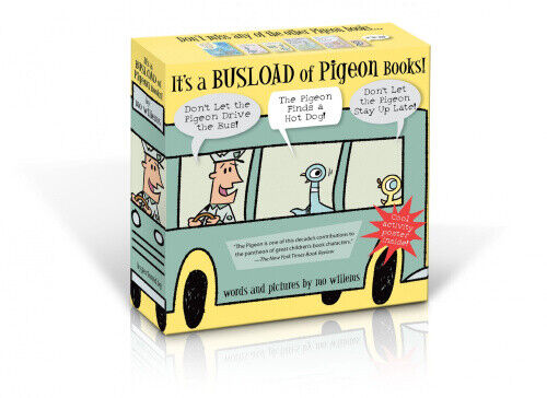 It's a Busload of Pigeon Books! (New ISBN) (Pigeon) [Board book] by Mo Willems - Picture 1 of 2