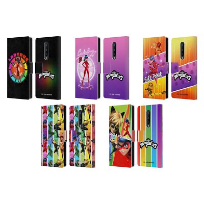 MIRACULOUS TALES OF LADYBUG & CAT NOIR GRAPHICS LEATHER BOOK CASE ONEPLUS PHONES