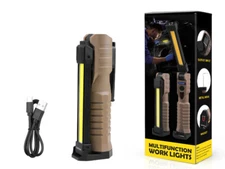 Rechargeable LED COB Work Light Mechanic Flashlight Lamp Magnetic Base Bright US