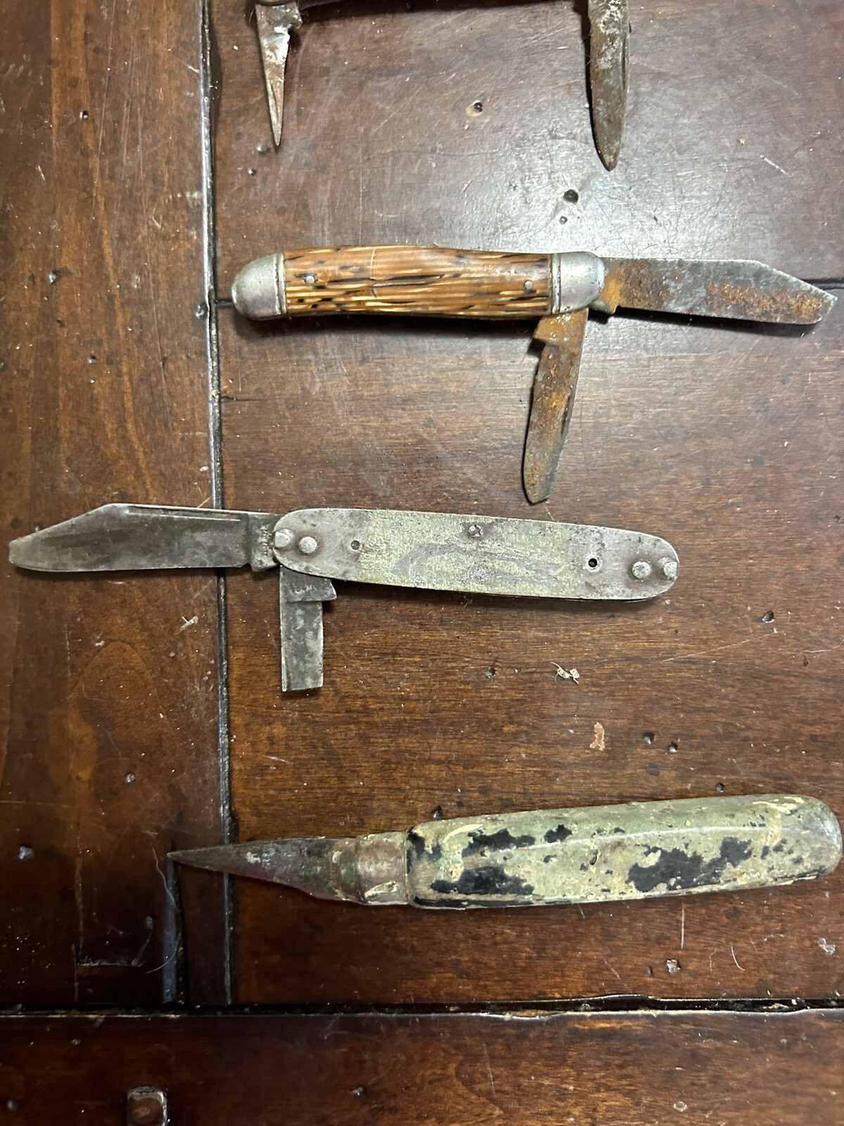 Lot 2 Of 16 Various Pocket Knives, Used, Parts, Cutlery, Repairs, As Is