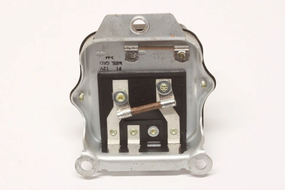 NORS 1963-68 Pontiac 1963 Tempest Voltage Regulator 12V Delco D-633 1119511 9112 - Image 3 of 4