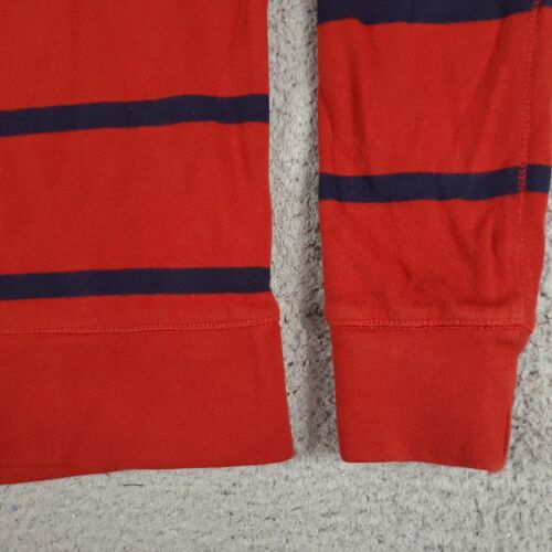 Ralph Lauren Sweater Boys Large Blue Red Pony 1/4 Zip Pullover Sweatshirt Kids - Picture 5 of 9
