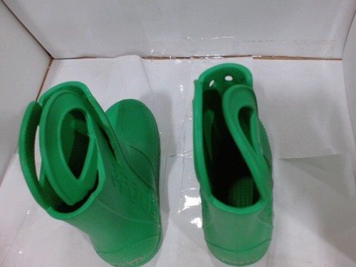ForParts - Crocs Unisex Handle It Rain Boots, Grass Green, 12 Little Kid