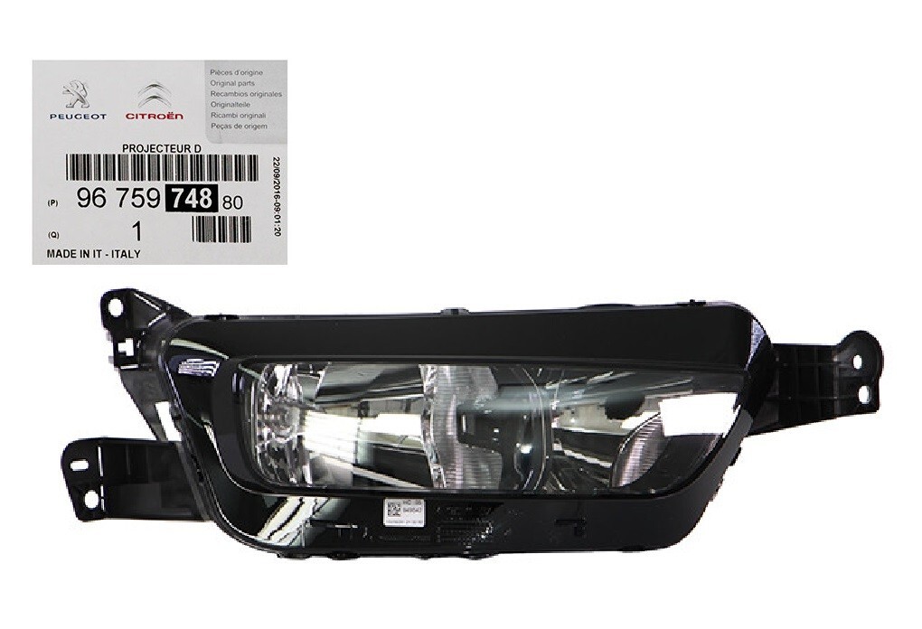 Phare droit électrique Citroën C4 Picasso II d'origine 2013-2016 OEM 9675974880