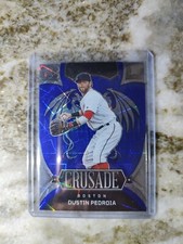 2023 Panini Chronicles /99 blue Crusade Dustin Pedroia #7
