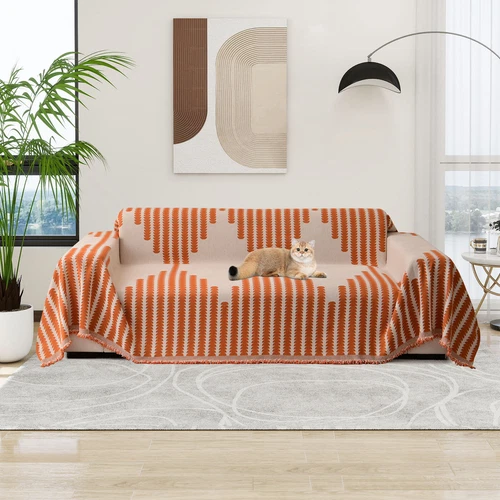 Chenille Sofa Schonbezüge Schnitt Couch Decke Bezug Voll Schutz vor Kratzern - Bild 42 von 49
