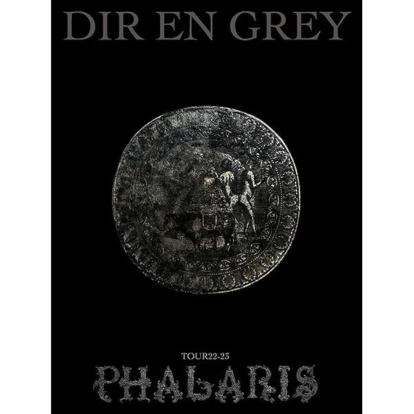 DIR EN GREY TOUR22-23 PHALARIS 3DVD First Press Limited Version Region 2 FS