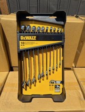Dewalt Metric Combination Wrench Set 10 Pc Dwmt72166