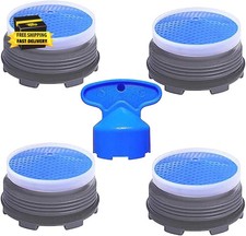 4PCS Faucet Aerator M21.5 Plug-In Faucet Aerator Faucet Restrictor Replacement P