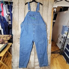 Key Imperial Aristocrat Overalls Men's 50x30 Blue Denim Bib Carpenter Workwear