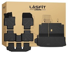 Lasfit Floor Mats For Toyota Highlander 2020-2026 Hybrid Cargo Mat Floor Liners