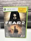 FEAR 2 Project Origin Xbox 360 Complete CIB + Insert