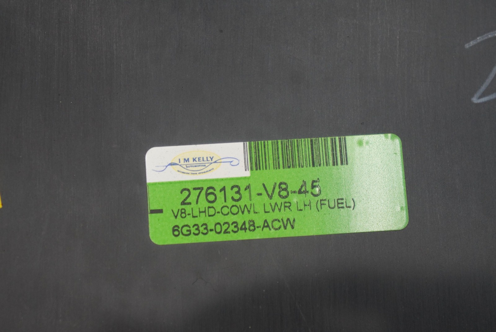 Front Left Lower A Pillar Kick Trim Panel Fuel Switch Aston Martin V8 Vantage 08