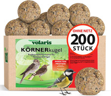 Eggersmann Volaris Meisenknödel Ohne Netz Mit Insekten 200 Stück [Protein] 18 Kg
