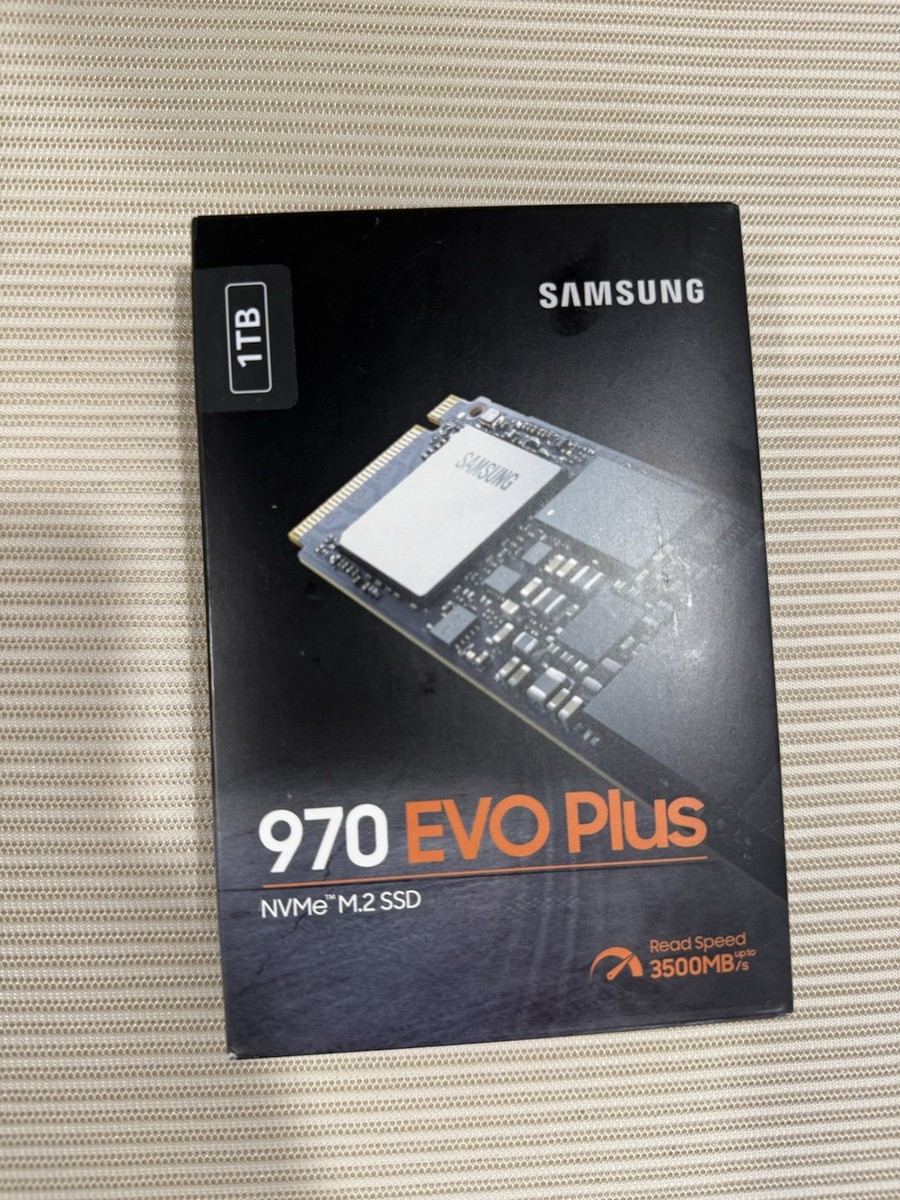 Samsung 970 EVO 1TB NVMe SSD 美品 Samsung 970 EVO Plus 1TB M.2 NVMe Internal SSD - (MZ-V7S1T0B/AM