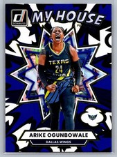 Arike Ogunbowale 2025 Donruss WNBA #2 Dallas Wings My House Press Proof Blue