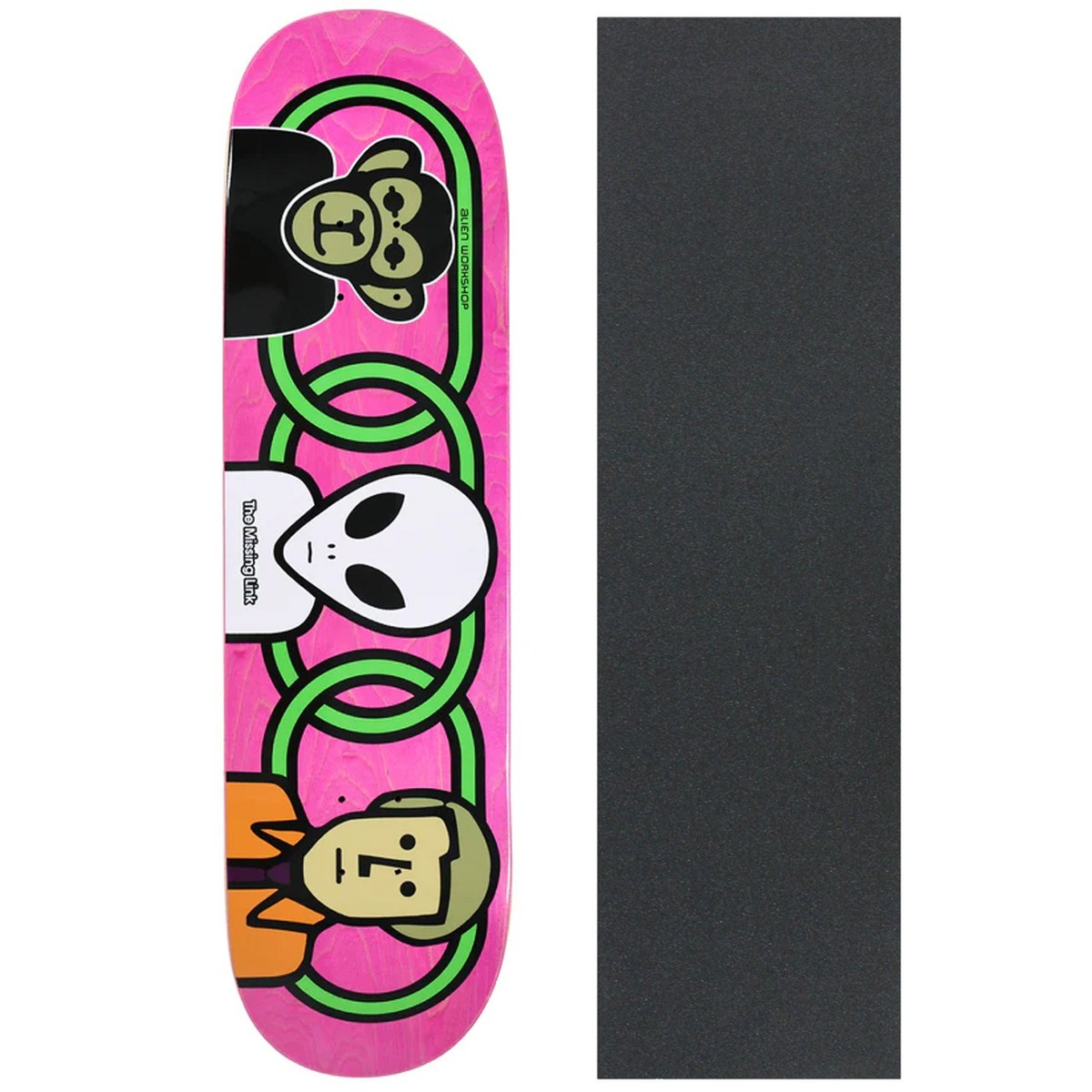 スケートボード Alien Workshop inspiration station Alien Workshop Skateboard Deck Missing Link 8.75
