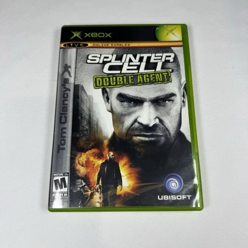 Ubisoft Tom Clancy's Splinter Cell: Double Agent Xbox Manual Included NTSC