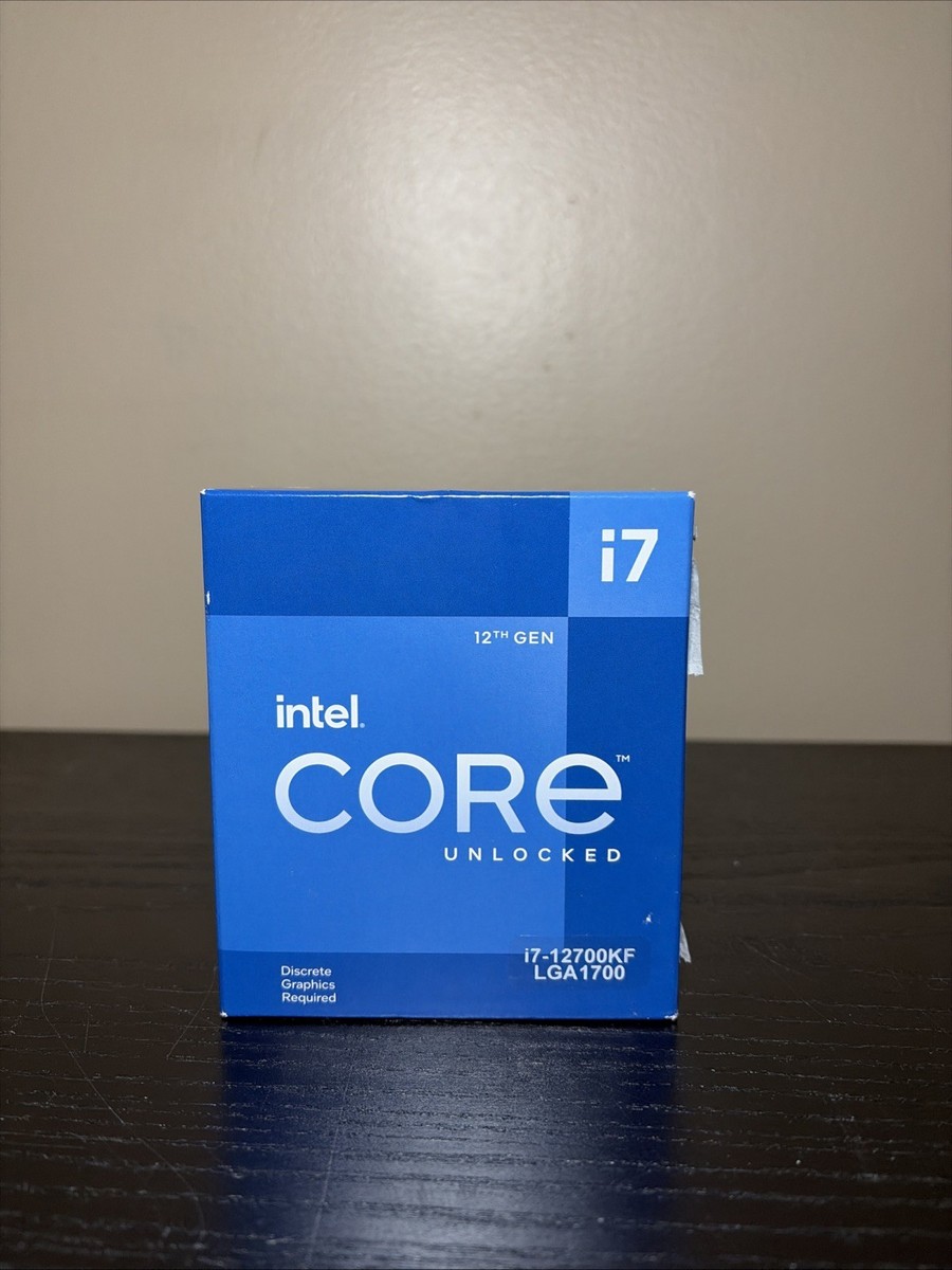 Intel Core i7-12700KF Processor (5 GHz, 12 Cores, FCLGA1700) Box