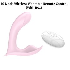 10 Function Wearable Vibrating Panties Remote Control Women Underwear Waterproof